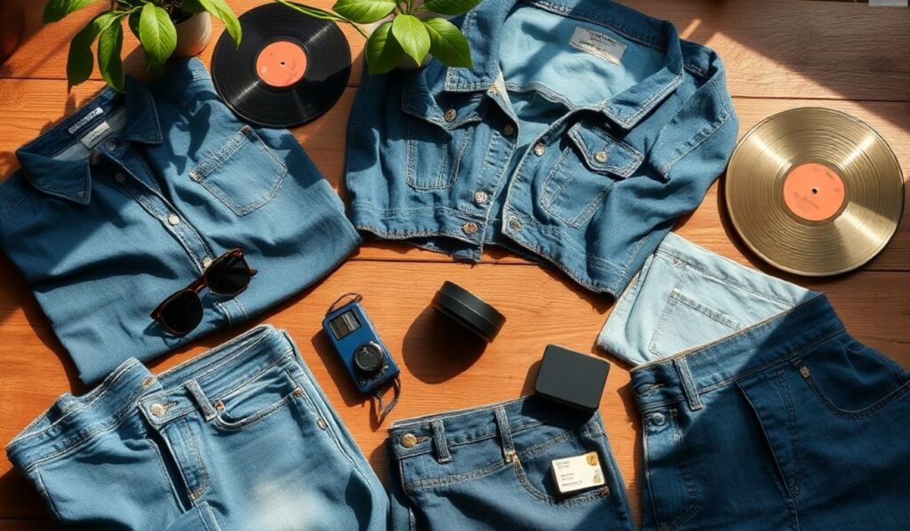 Aesthetic Denim Captions