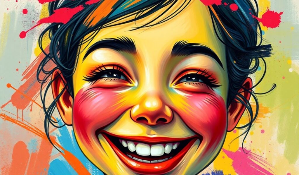 Creative and Artistic smile captions for Instagram