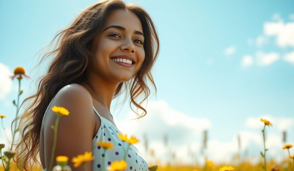 Self-Love Smile Captions for Instagram