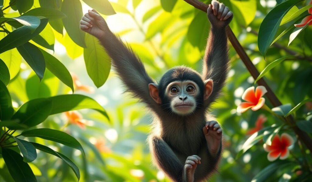 Short funny monkey captions for instagram