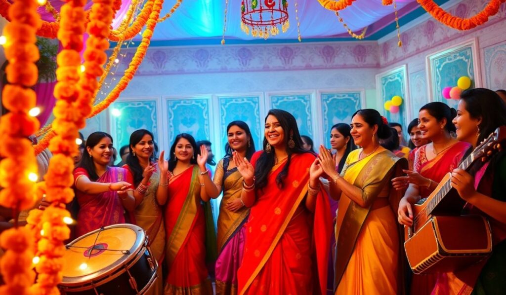 Traditional and Cultural Sangeet Captions For Instagram