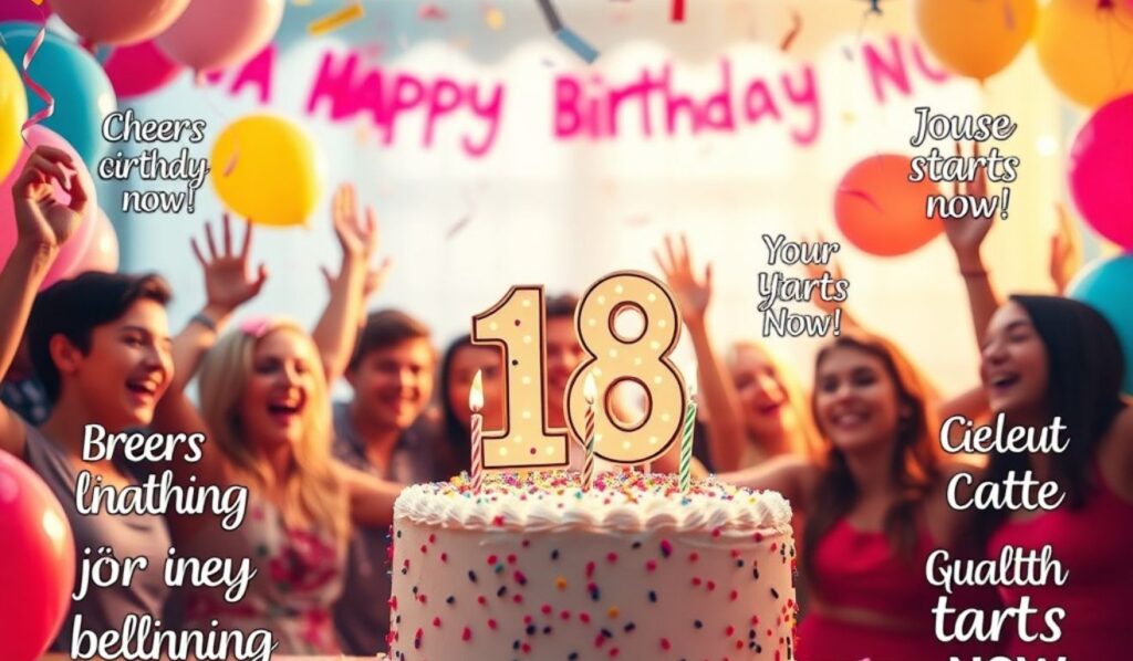 18th Birthday Inspirational and Motivational Captions