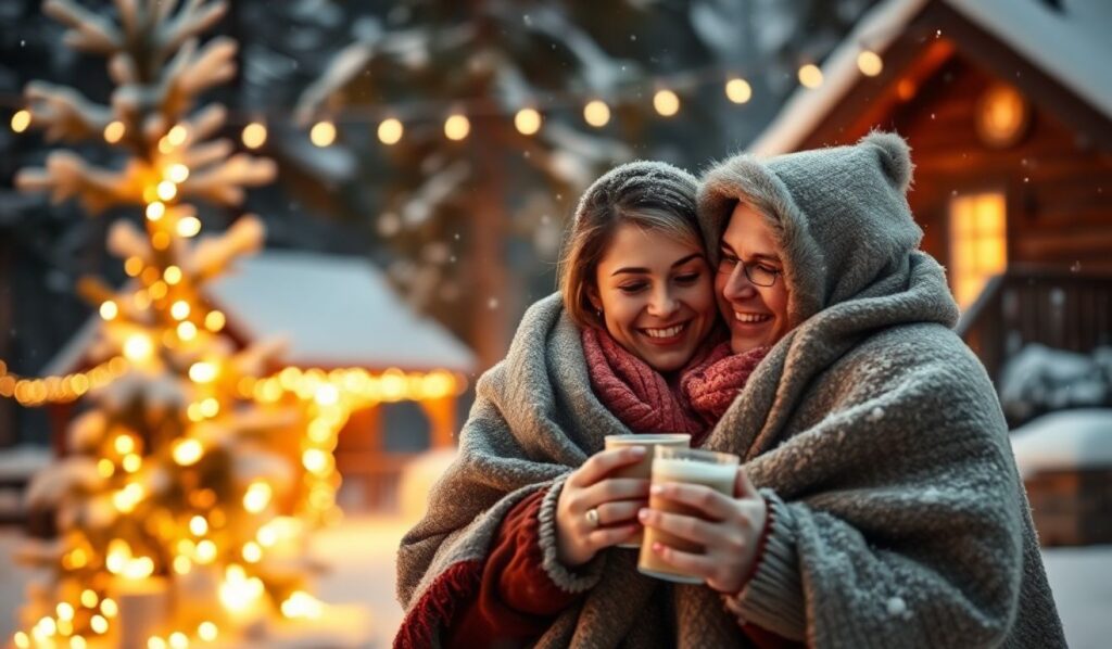 Romantic Winter Captions