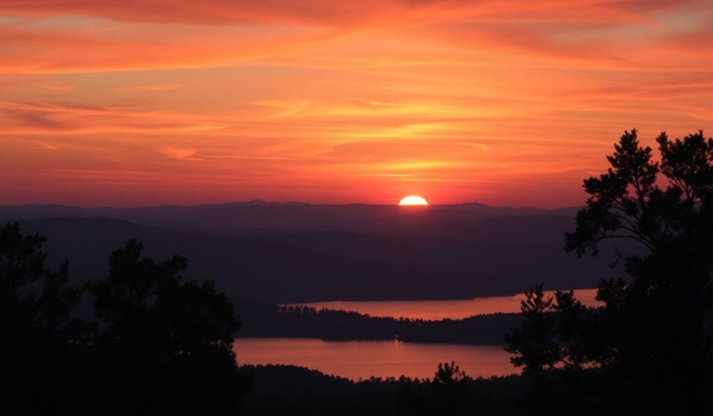 Scenic Sunset Captions for Instagram