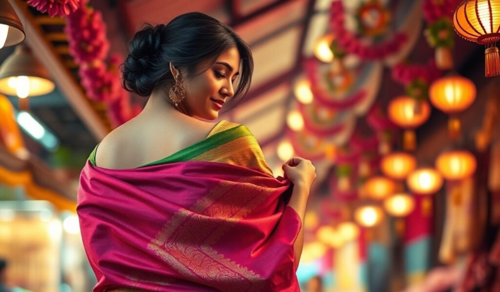 Short Saree Captions for Instagram