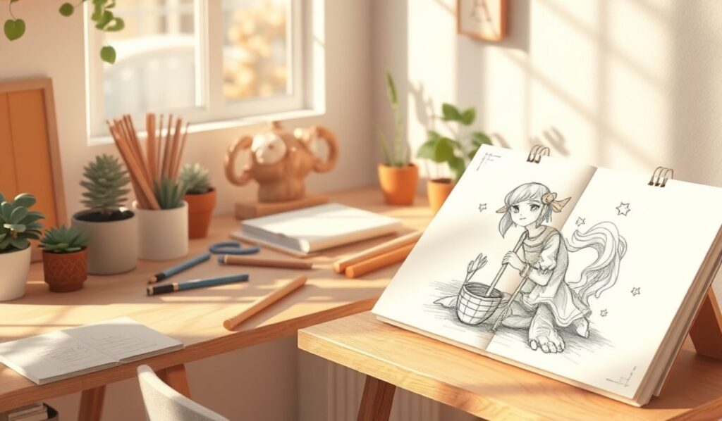 short-and-aesthetic-drawing-captions