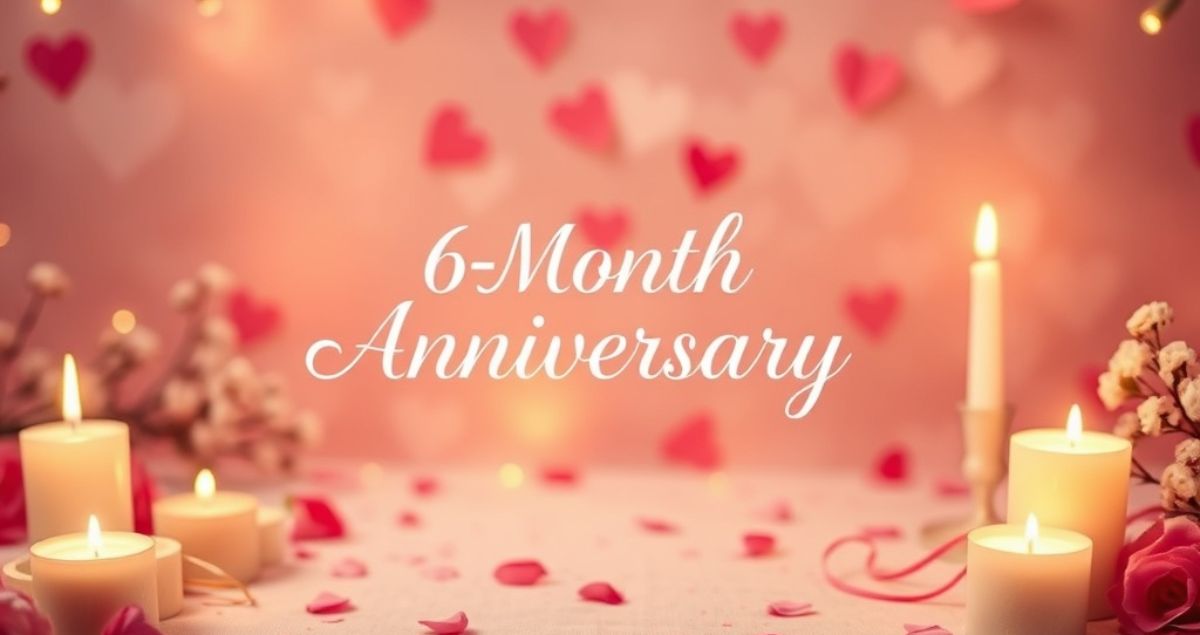 300+Happy Six-Month Anniversary Captions, Wishes & Quotes (1)