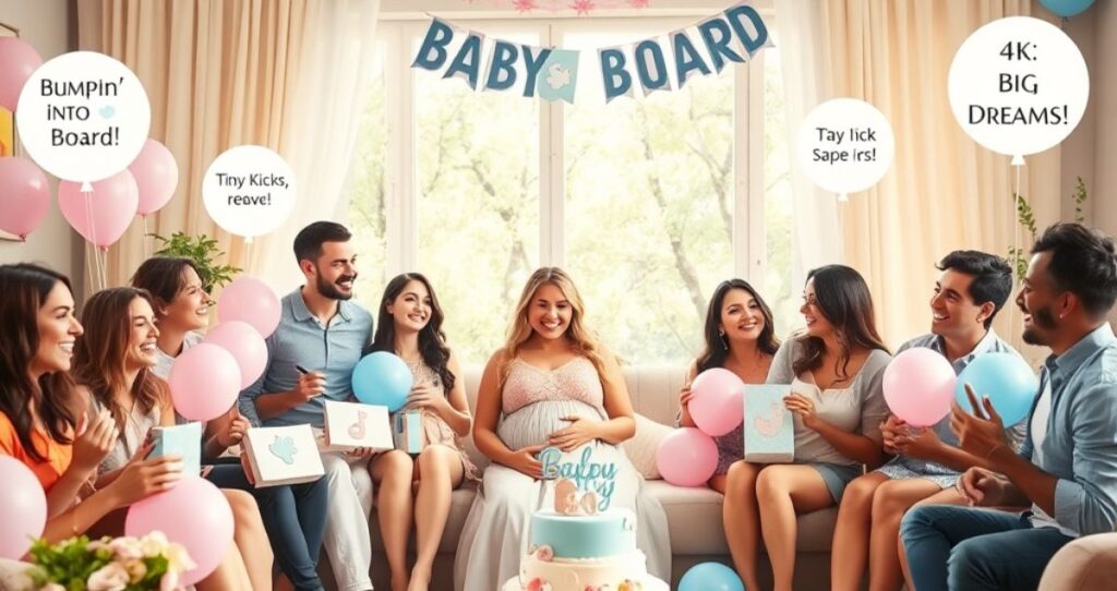Engaging baby shower captions for instagram