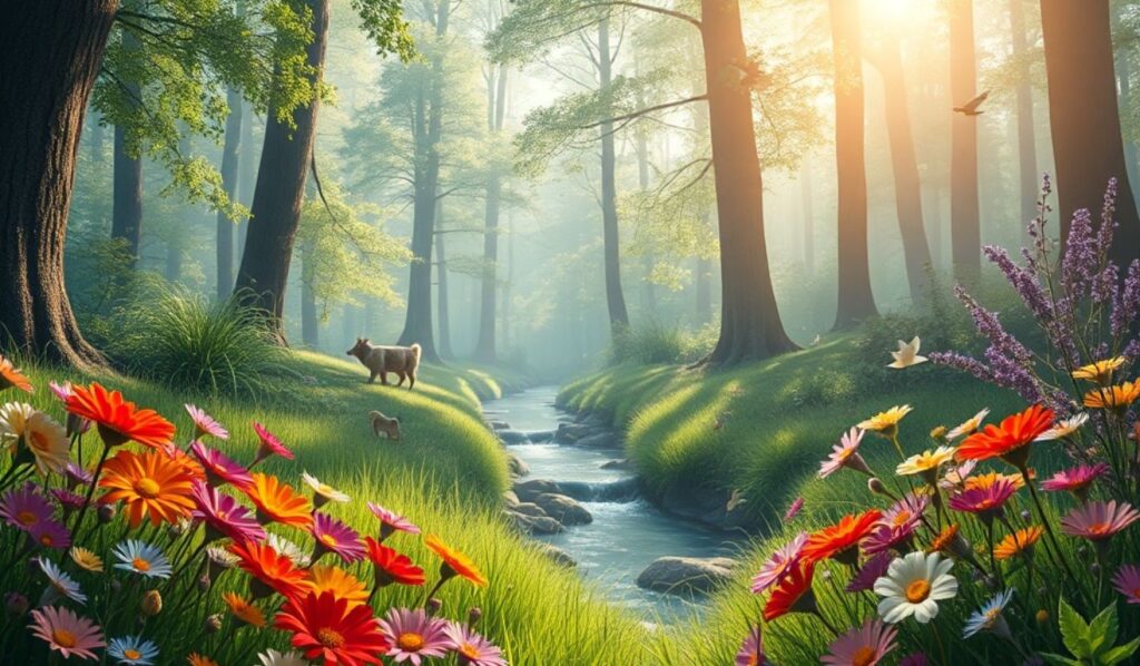 Breeding Captions for Nature and Growth