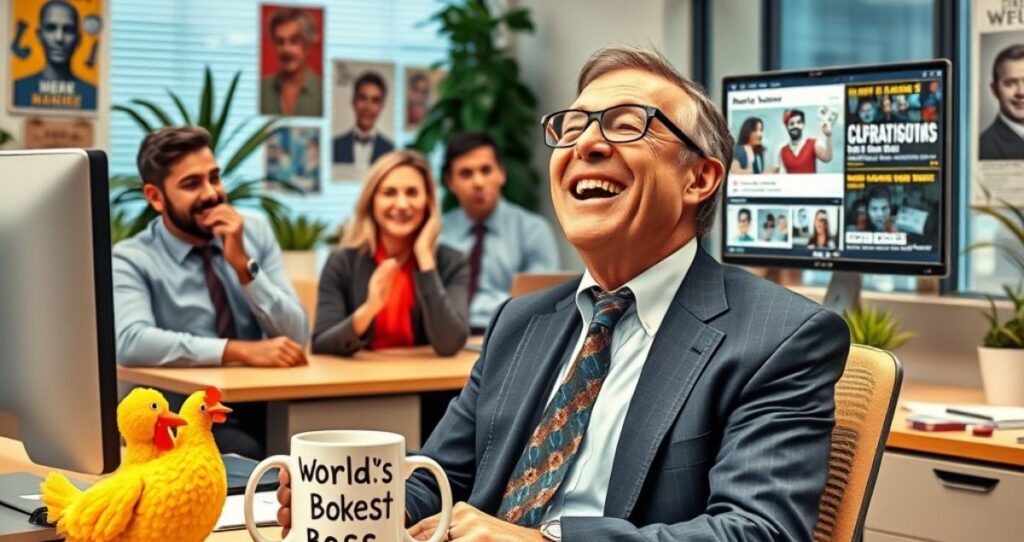 Funny Captions for Boss