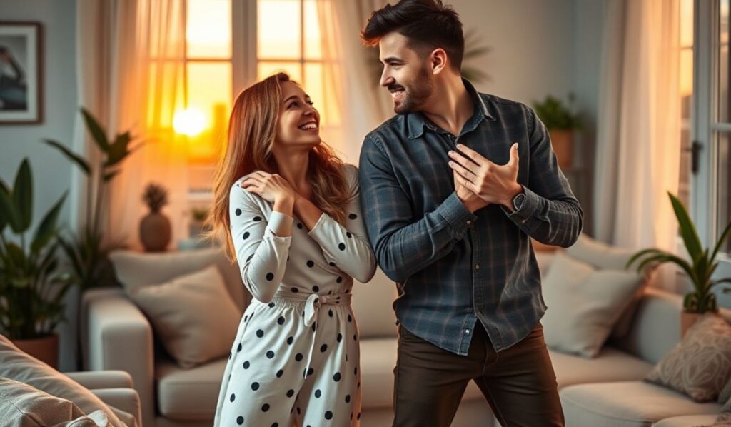 Romantic Body Swap Captions for Couples