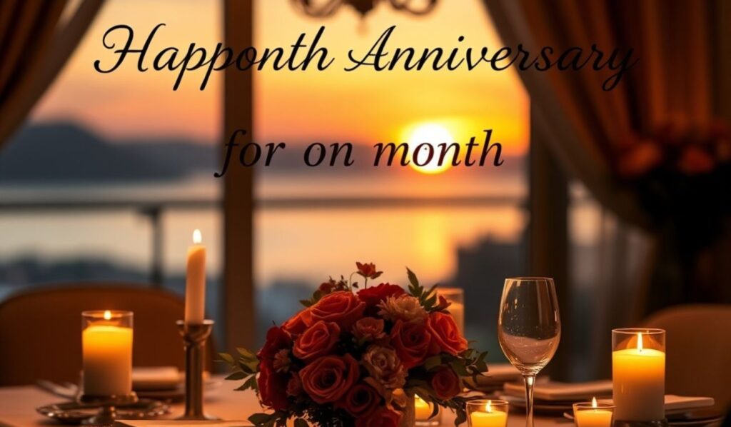 Short instagram captions for one month anniversary